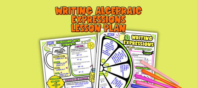 Writing Algebraic Expressions