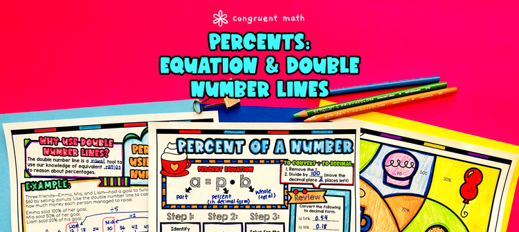 Percent Equations & Double Number Lines