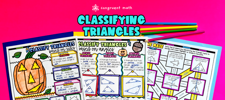 Classifying Triangles by Angles & Sides