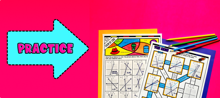 System of Equations by Graphing Practice