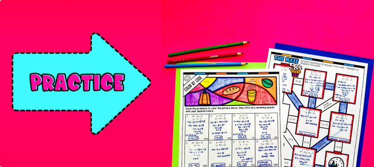 System of Equations by Substitution Guided Notes Practice