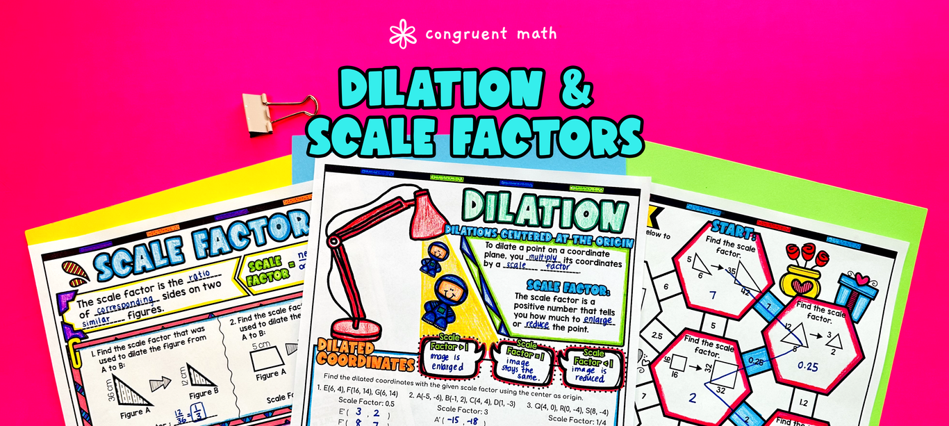 Dilations Scale Factors and Scale Drawings Congruent Math Dilations Scale Factors and Scale Drawings Congruent Math