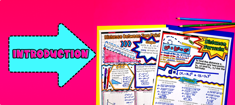 Distance between Two Points Introduction Guided Notes