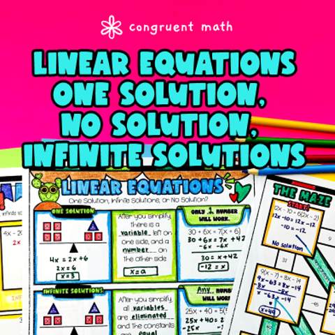 Thumbnail for Linear Equations with One Solution, Infinite Solutions, and No Solution