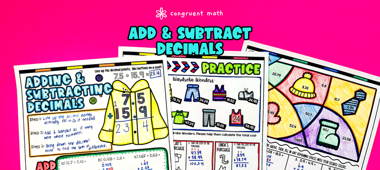 Adding and Subtracting Decimals