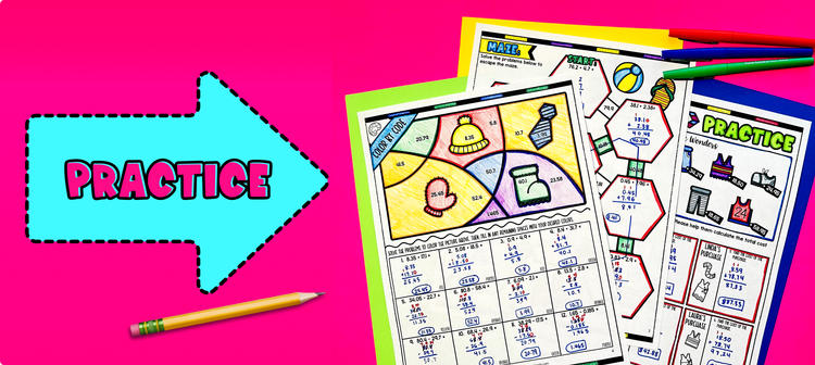 Adding and Subtracting Decimal Practice