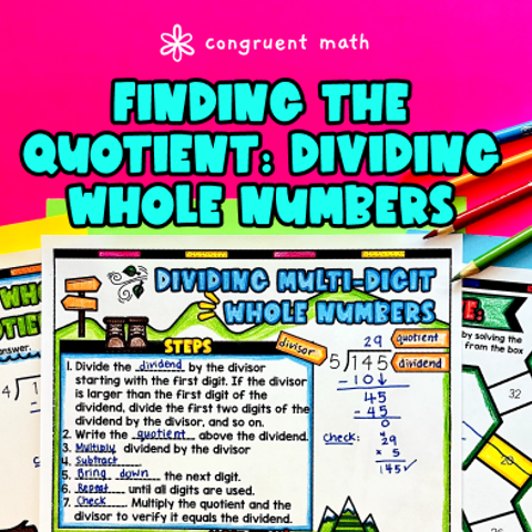 Thumbnail for Dividing Multi-Digit Whole Numbers (Long Division)