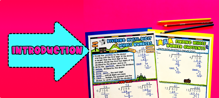 Long Division of Whole Numbers Introduction