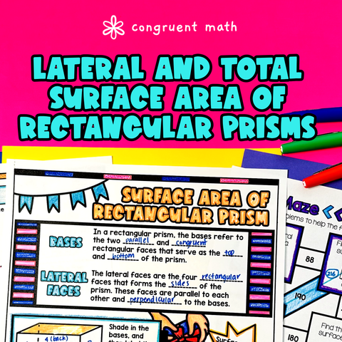 Thumbnail for Lateral & Total Surface Area of Rectangular Prisms