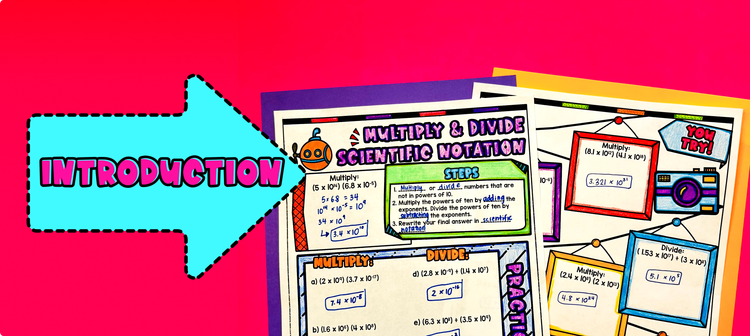 Multiplying and Dividing Scientific Notations