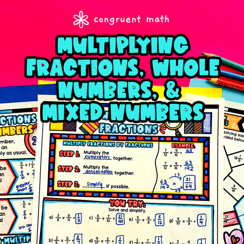 Thumbnail for Multiplying Fractions, Whole Numbers, and Mixed Numbers