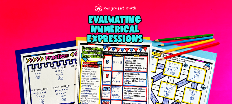 Evaluating Numerical Expressions (No Exponents)