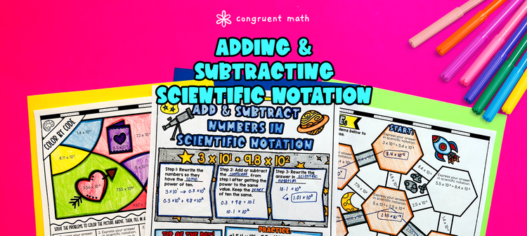 Adding and Subtracting Scientific Notation