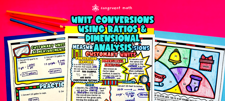 Measurement Conversions Ratios Unit Analysis