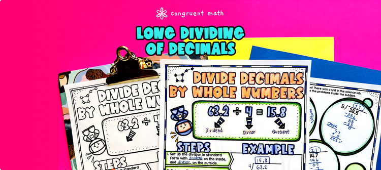 Dividing Decimals by Whole Numbers