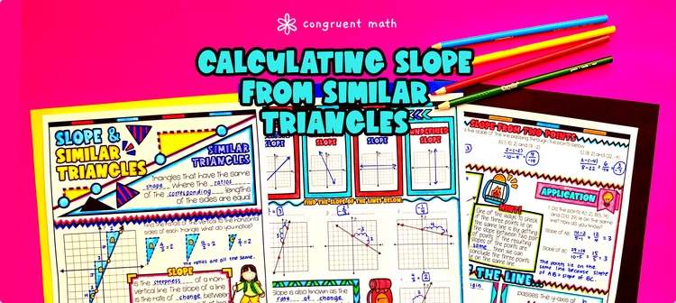 Slope from Similar Triangles & Slope Intercept Form