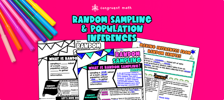 Random Sampling and Population Inferences