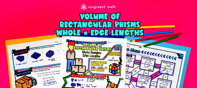 Volume of Right Rectangular Prisms (Whole Number Edge Lengths)