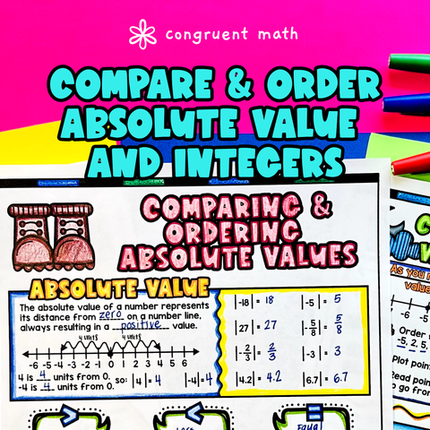 Thumbnail for Comparing and Ordering Integers & Absolute Values of Rational Numbers