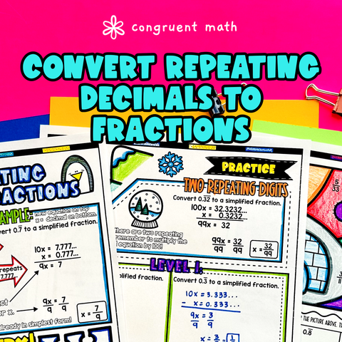 Thumbnail for Converting Repeating Decimals to Fractions