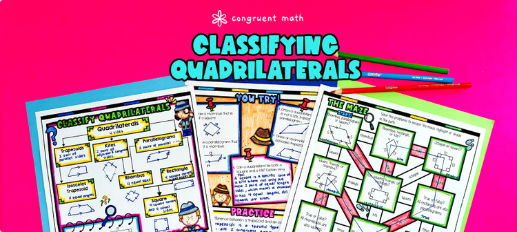 Classify Quadrilaterals Trapezoids, Parallelograms, Rhombus, Rectangles, Squares