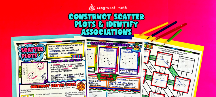 Constructing Scatter Plots & Identifying Associations, Outliers, and Clusters