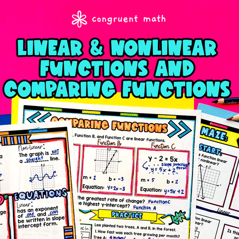 Thumbnail for Linear vs Nonlinear Functions & Comparing Functions