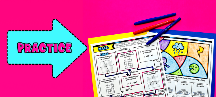 Linear vs. Nonlinear Functions & Comparing Functions Practice