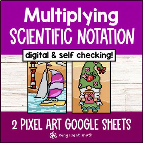 Thumbnail for Multiplying Scientific Notation Pixel Art