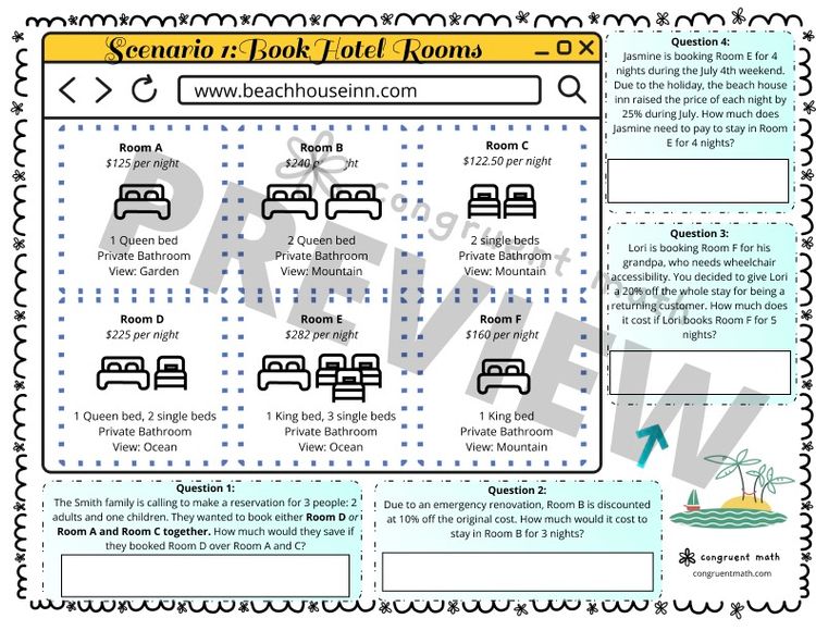 Hotel Math Preview