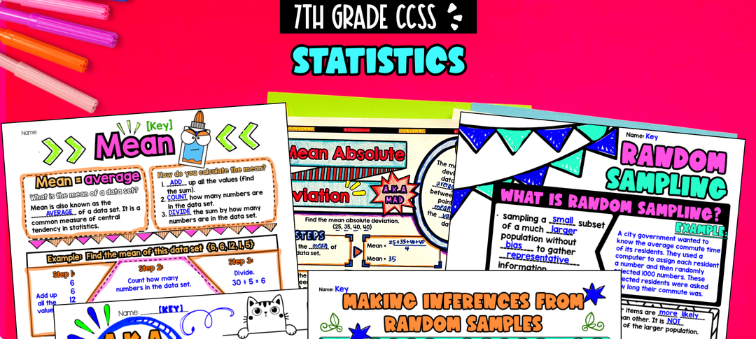 Statistics Unit | 7th Grade | Congruent Math