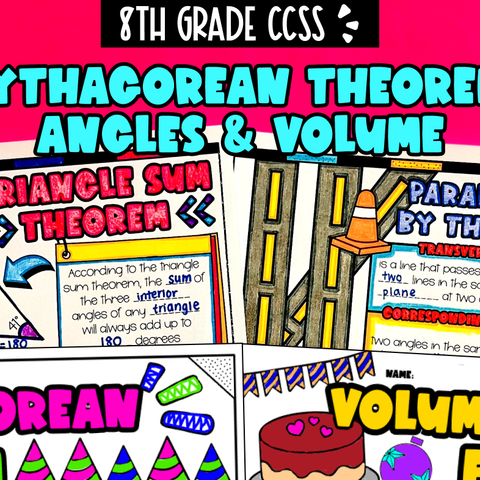 Thumbnail for Unit 6: Pythagorean Theorem, Angles & Volume